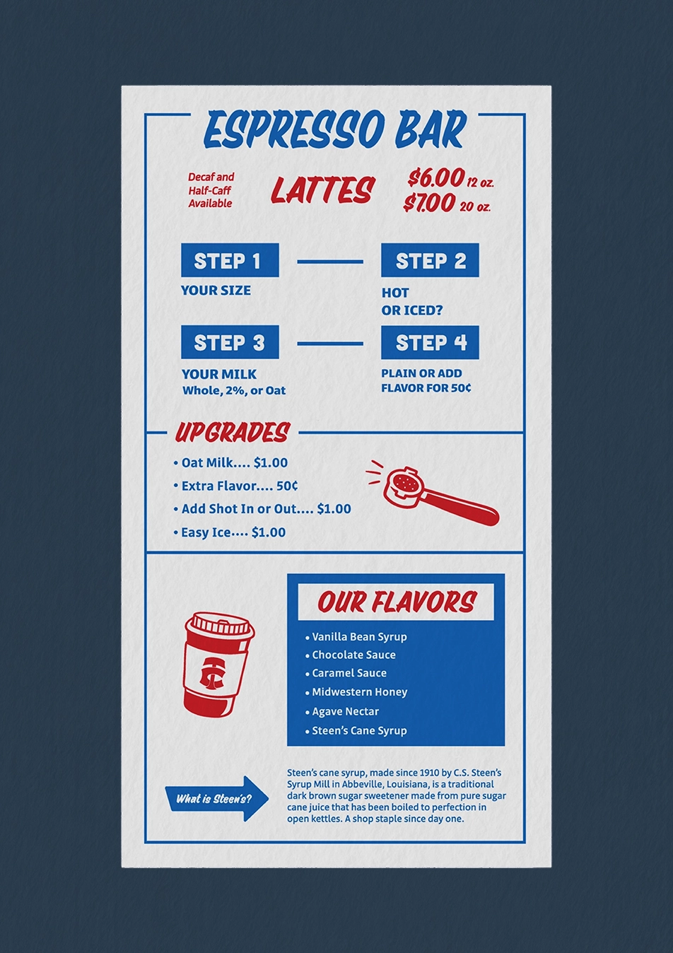 Oleo Coffee menu page 4